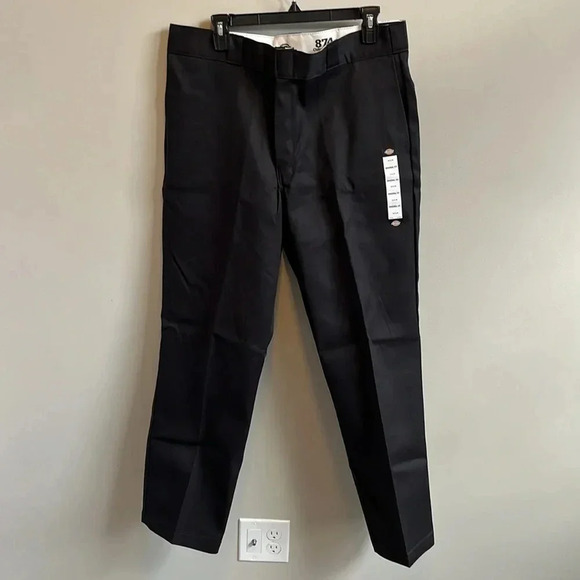 BRAND NEW Dickies Men's Original 874 Work Pants Black 36x30 NWT - Picture 4 of 6